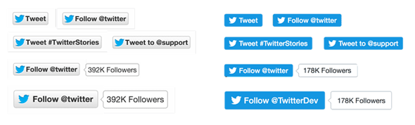 Twitter sebentar lagi akan mengubah desain tombol Follow dan Tweet yang telah dipakai se √ Twitter Akan Mengubah Tombol Follow dan Tweet