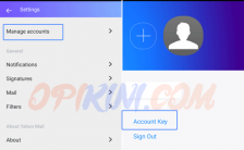 Petunjuk Cara Mengaktifkan Yahoo Account Key di Android