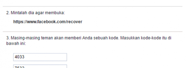 Minta Bantuan pada Kontak Tepercaya Anda