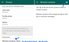 Cara Mudah Memblokir Kontak di WhatsApp Android