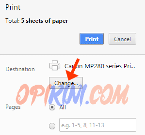 Cara Save atau Convert Halaman Web (HTML) Menjadi PDF