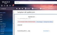 Cara Download File Lampiran Dari Email Yahoo