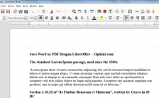 Mudahnya Export atau Convert Word ke PDF Dengan LlibreOffice