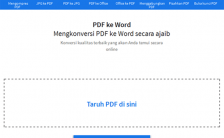 Situs Terbaik Untuk Mengubah PDF ke Word Online