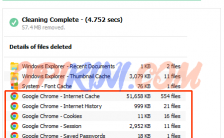 Solusi CCleaner v5.13 Tidak Bisa Hapus History Google Chrome