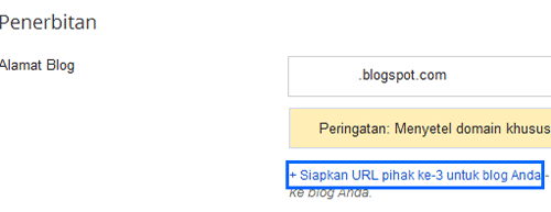 Ternyata mengubah blogspot ke domain sendiri sangat gampang dan kali ini saya akan mengembangkan √ Mudahnya Mengubah Blogspot Ke Domain Sendiri