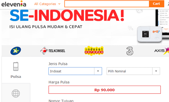 Wajib Tahu Sebelum Beli Pulsa Online Murah di Elevenia