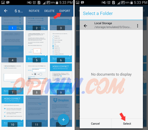 Memisahkan File PDF Lewat HP Android