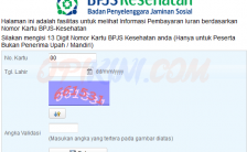 Cara Cek Iuran Tagihan BPJS Kesehatan Online