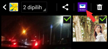 Cara Kirim Gambar Lewat Yahoo Dari HP Android