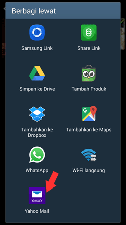 Kirim Gambar Lewat Yahoo