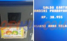 Cara Mengetahui Sisa Saldo Indomaret Card atau E-toll Lewat ATM