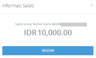 Saldo Kartu Indomaret