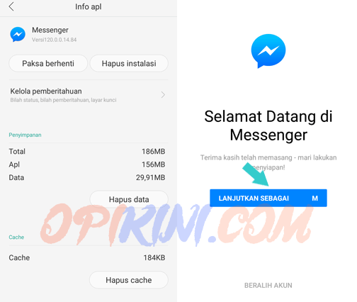 Cara Keluar Dari Messenger di HP Android?