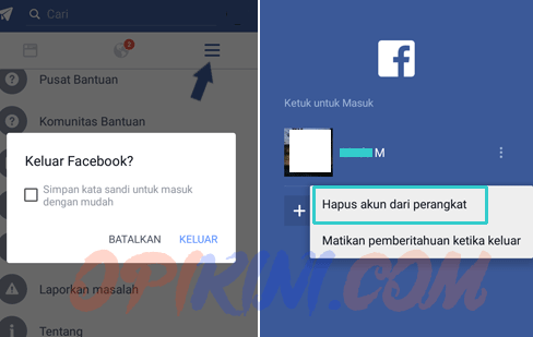 Keluar dari Facebook Messenger Android, Bagaimana Caranya