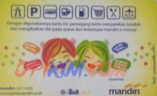 Dua Cara Top Up E-Toll Indomaret Card Lewat SMS Banking Mandiri