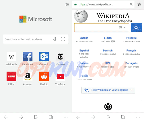 Browser Microsoft Edge untuk Android kesudahannya resmi dirilis dan sudah tersedia untuk didow √ Mencoba Browser Microsoft Edge Untuk Android