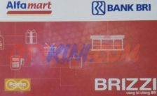 Membeli Kartu BRIZZI BRI di Alfamart Harga dan Minimal Top Up