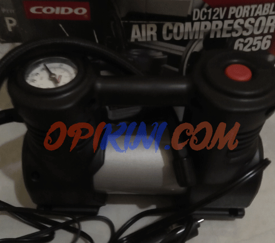 Harga dan Spesifikasi Pompa Ban Mobil Portable Coido 6256