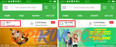 nomor hp di Tokopedia diganti