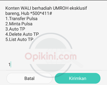 Transfer Pulsa ke Sesama Telkomsel via *858#