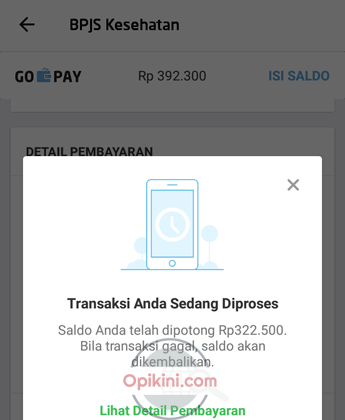 Transaksi Sedang Diproses