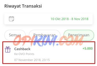 cashback ovo tokopedia