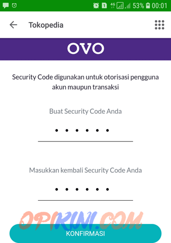 membuat security code