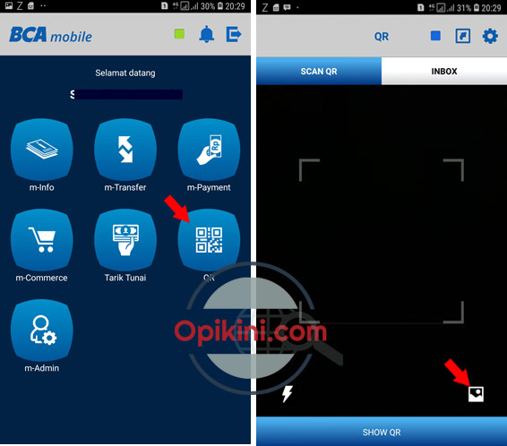 Bagaimana Cara Transfer Pakai QR Code di BCA Mobile