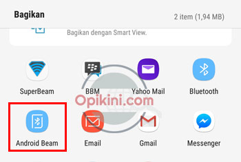 Menggunakan Android Beam Untuk Transfer File Via NFC