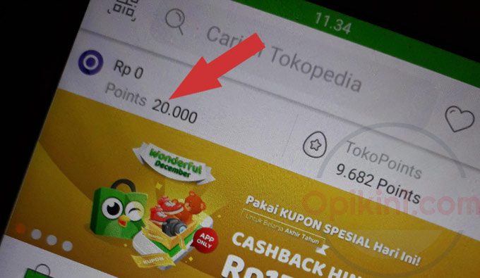 cara bayar pakai ovo point di tokopedia