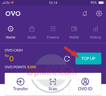 Cara Top Up OVO Dengan Kartu Debit