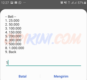 Cara Top Up Kartu E-Money Mandiri Lewat SMS Banking (UMB)