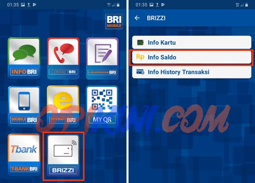 Aplikasi Untuk Cek Saldo E Toll BRIZZI