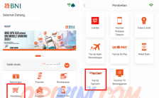 Cara Top Up Tapcash Lewat BNI Mobile Banking