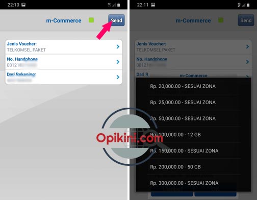 Cara Beli Paket Internet Di Bca Mobile Opikini