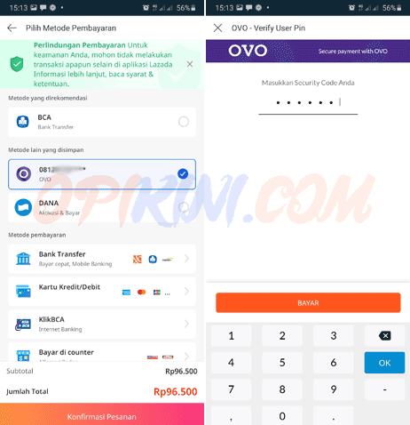 Cara Bayar Lazada Pakai OVO Tanpa Biaya Admin Terbaru