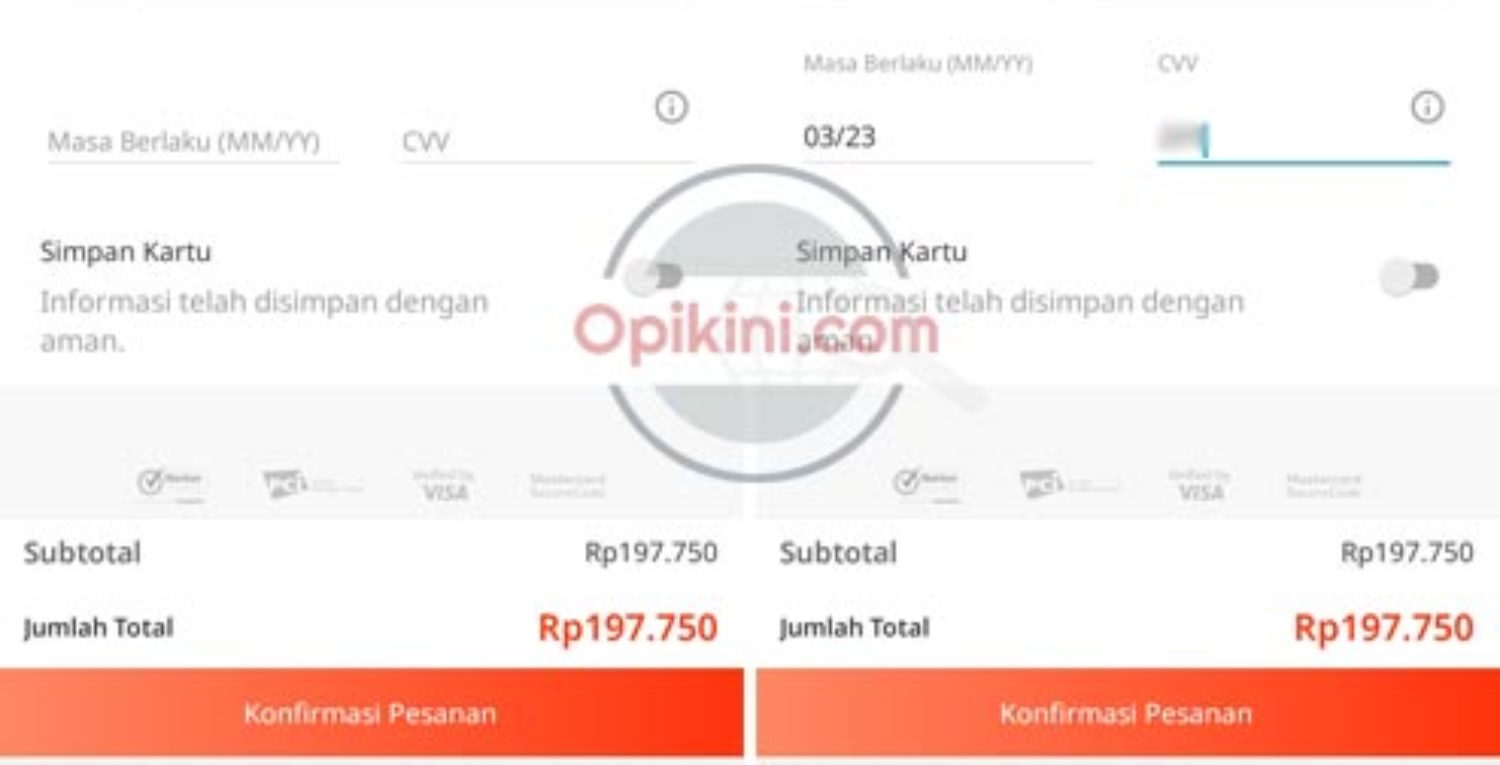 Cara Bayar Lazada Pakai Kartu Kredit atau Debit
