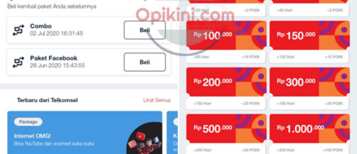 Cara Bayar MyTelkomsel Pakai OVO Cash atau Point