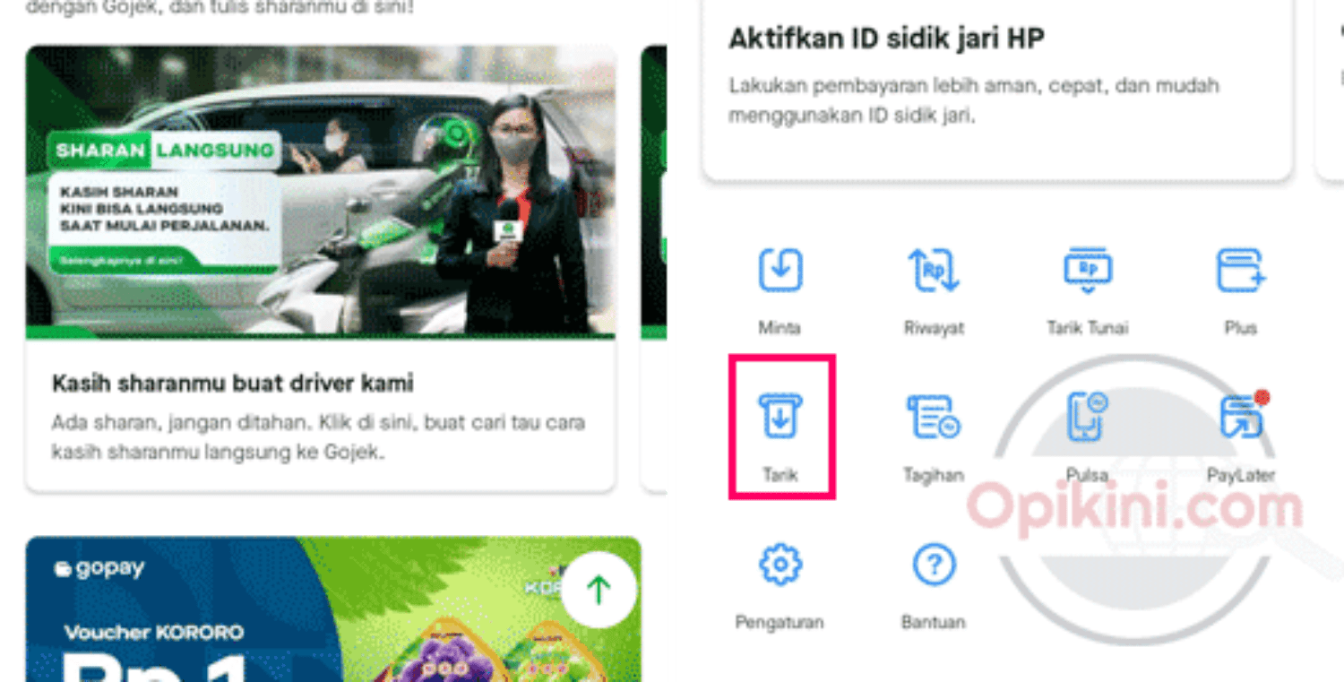 Cara Transfer GoPay Ke Rekening Bank