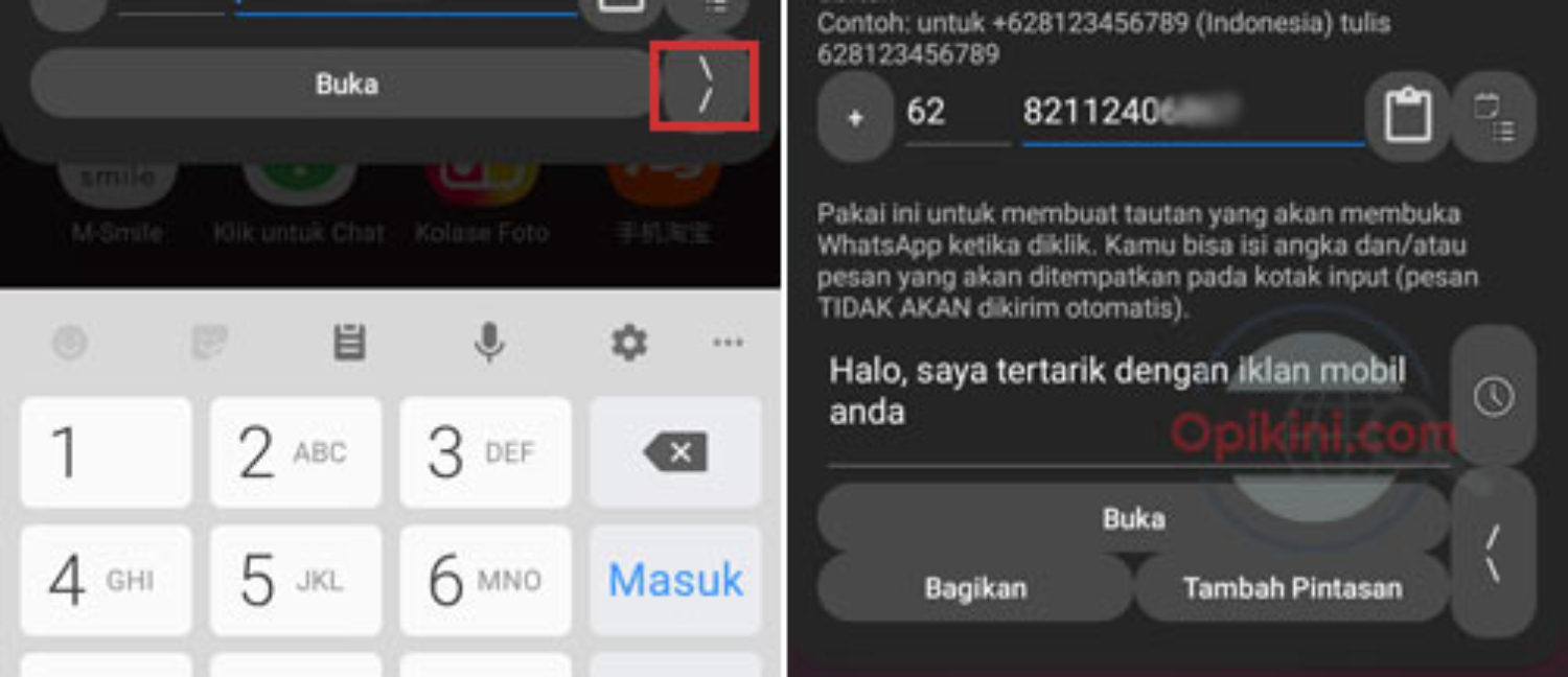 Cara Kirim Chat WhatsApp Tanpa Simpan Nomor Kontak