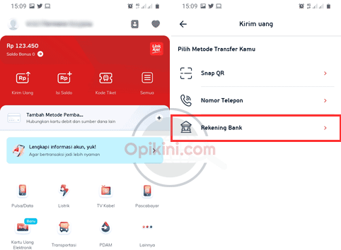 Cara Transfer LinkAja Ke OVO