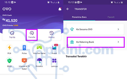 Cara Transfer OVO Ke BSI