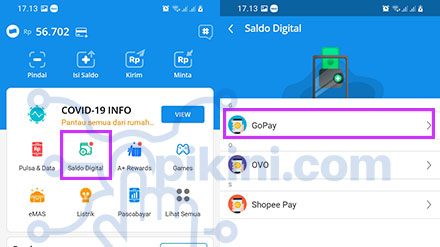 Cara Top Up GoPay Lewat DANA Terbaru