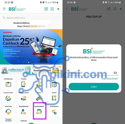 Cara Top Up OVO Lewat BSI Mobile 2021