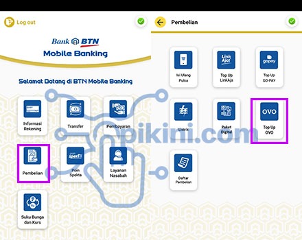 Cara Top Up OVO Lewat BTN Mobile 2021 dan Biaya Admin