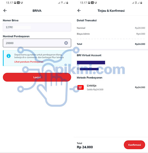 Cara Transfer LinkAja Ke Neo Bank Commerce