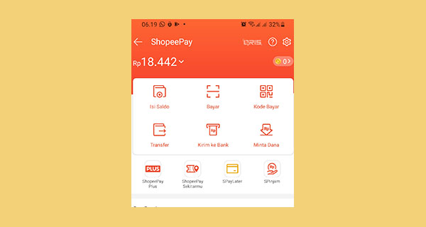 Cara Top Up Neo+ Lewat ShopeePay Biaya Admin & Minimalnya