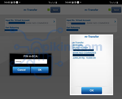 Cara Transfer BCA Ke Neo Bank