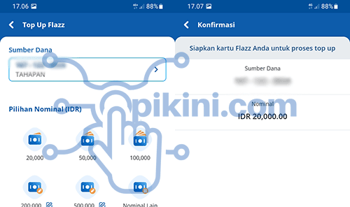 Cara Isi Saldo Flazz BCA Lewat myBCA di HP Android 2023